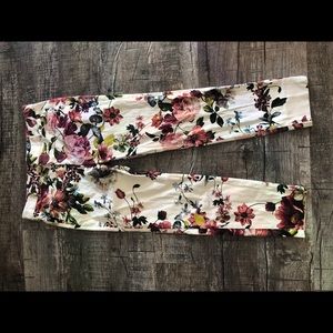 Zara floral pants